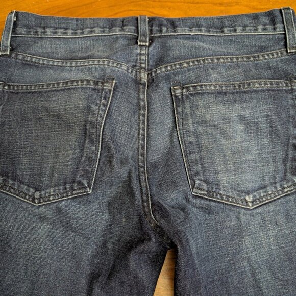 J Brand Jeans Mens 34x33 Blue Denim Kane Slim Straight Leg Indigo Cali Made USA - Picture 9 of 14